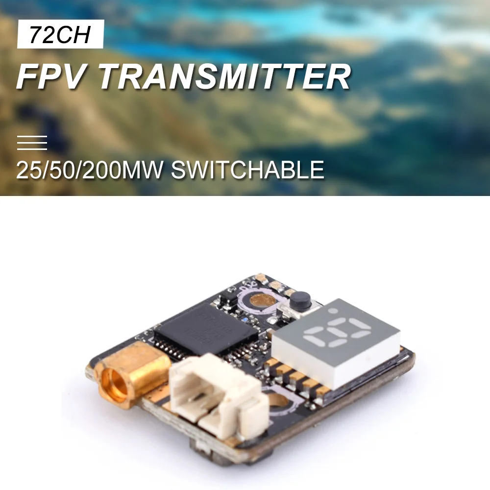 Радиоуправляемая беспилотная камера Hawkeye Fortress 72CH FPV Mini Transmitter OSD 25/50/200MW | Игрушки и