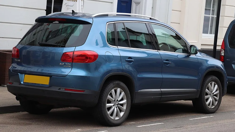Для Volkswagen Tiguan 2013 насадка из АБС-пластика световая Крышка лампы Накладка Рамка протектор Наклейка автомобильный Стайлинг аксессуар