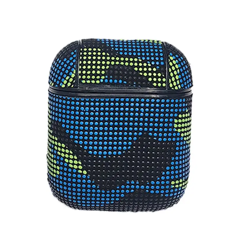 

Wireless Bluetooth Headset Case Camouflage Protective Cover Anti-fall Earphone Bag Storage Box Charging Bin For Apple Airpods
