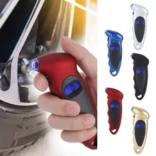 Автомобильный Грузовик велосипед цифровой датчик давления в шинах воздуха тестер psi метр 4 настройки