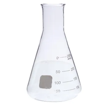 

new 250ml Lab Conical Flask Glass Transparent Scientific Glass Erlenmeyer Flask Safe Glassware Laboratory School Research Supply