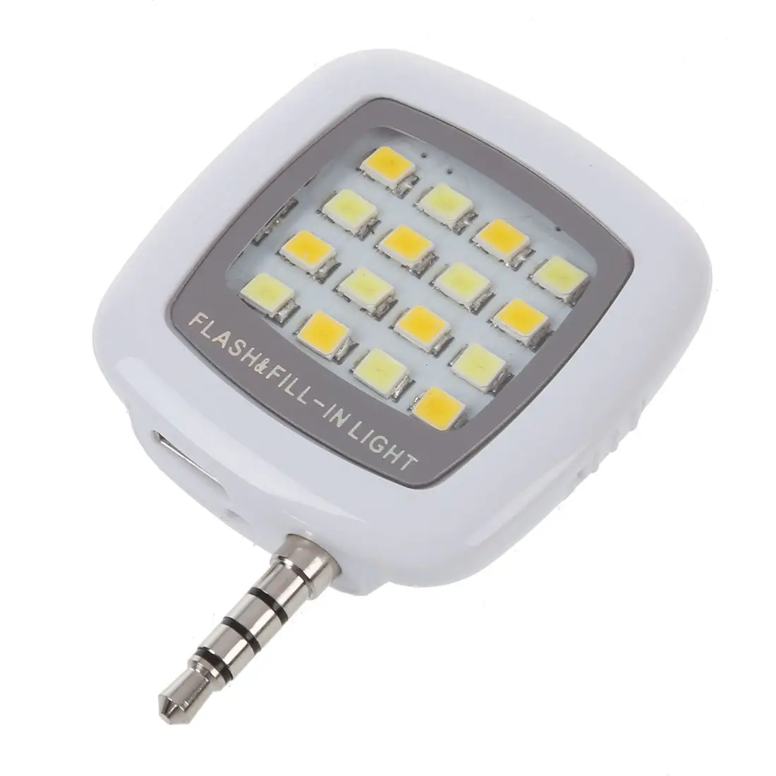 

3.5mm Smart Selfie 16 LED Camera Flash Fill Light For Mobile Phone-Hot