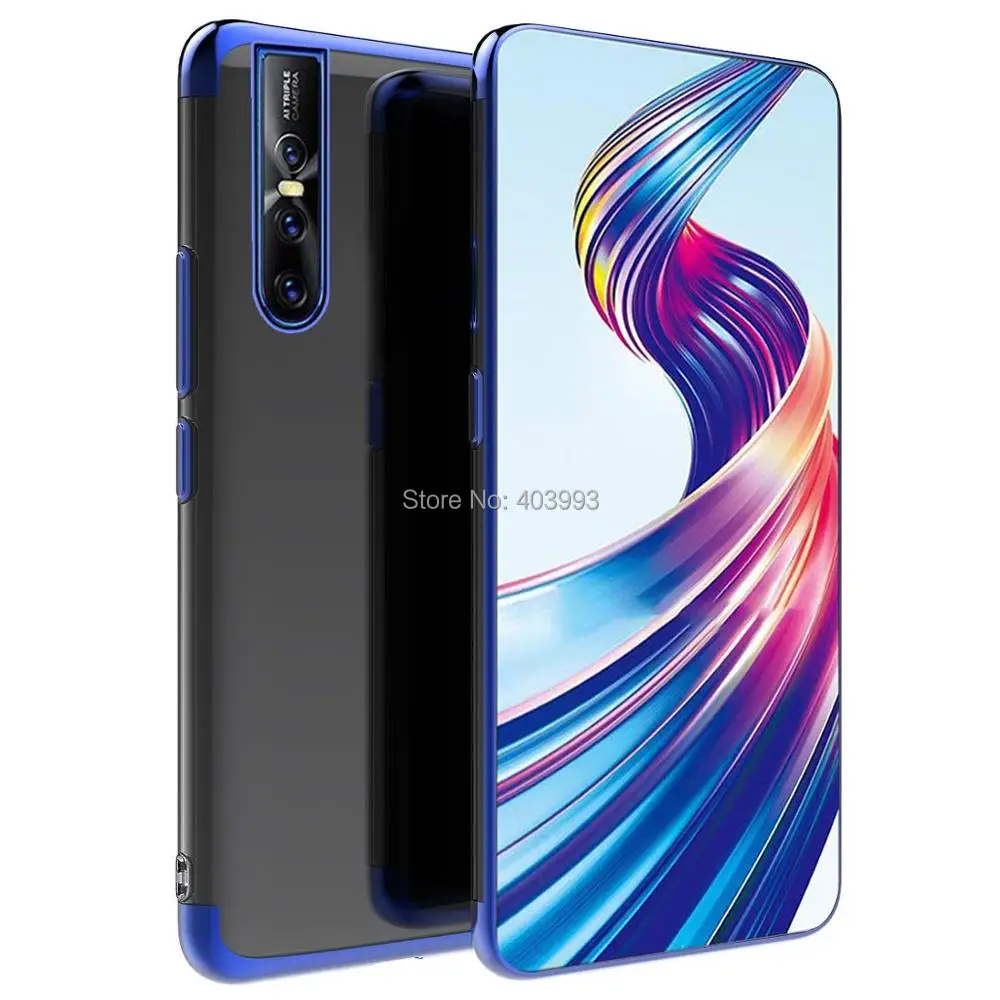 For Vivo V15 Pro Case Vivo V15 Pro Case Plating Full Protection silicon Cover Case For Vivo V15 Pro Soft case