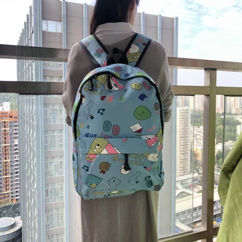 

IVYYE Sumikko gurashi Fashion Oxford Backpacks Rucksacks Cartoon Backpack Casual Student Schoolbags travel Knapsack Unisex New
