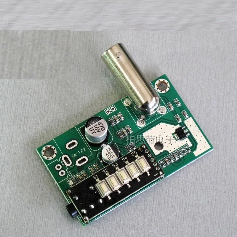 

FM Transmitter 1w High Power Transmitter Circuit Board Radio Broadcast Wireless Microphone Module PCB Amplifier