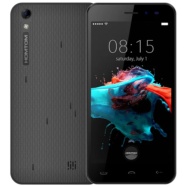 Оригинальный Homtom HT16 Android 6,0 5,0 дюймов 3G смартфон MTK6580 1,3 GHz, 1 GB RAM 8 GB ROM Жест GPS A-GPS мобильного телефона