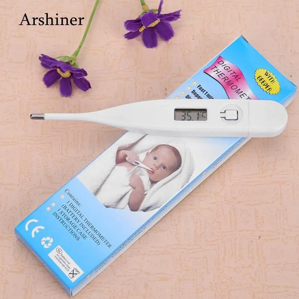 Electronic Digital Measuring Tool of Kid Baby Infant mouth of baby care adult body temperature LCD Thermometer