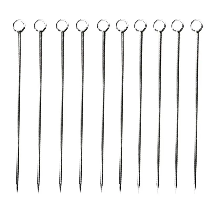

304 Stainless Steel Gold Plated Titanium Fork Party Buffet Decor Fruit Desserts Food Cocktail Sandwich Fork Stick Pick