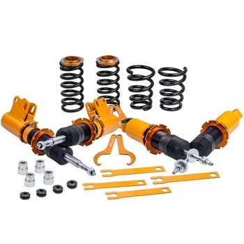 

Coilovers Front + Rear Coilover Kit Shock Absorber, Suspension Struts 24 Levels Adjustable Damper For Holden VE Commodore 06-13
