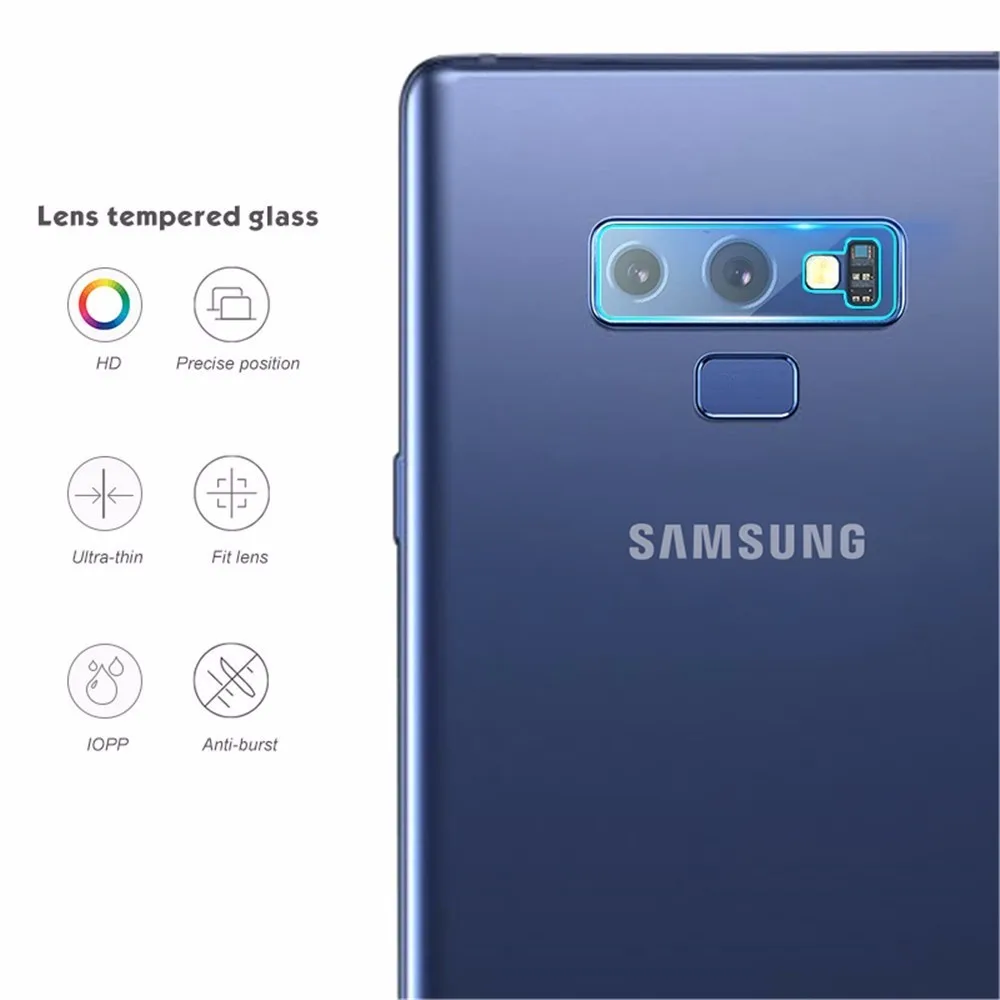 2 шт. 25D Защитная пленка для объектива камеры Samsung Galaxy J6 J4 J8 J7 A8 Plus S 8 9 10 закаленное