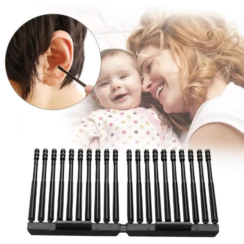 

20pcs Disposable Ear Cleaner Ear Wax Remover Rotate Earpick Cleaning Tool 2019 ear healthy care tool