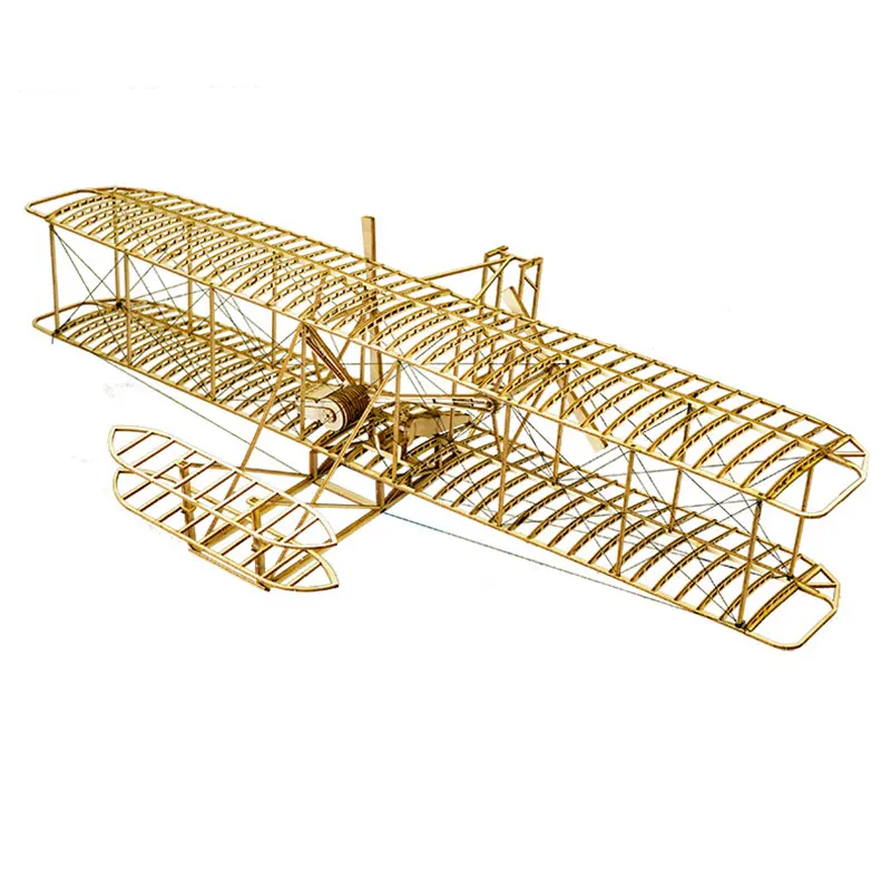 3D набор для строительства по дереву модель самолета Wright Brothers Flyer Идеальный