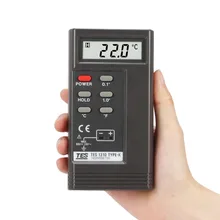 TES 1310 Digital Thermometer Type-K Thermocouple Temperature Tester Reader Sensor Meter + Thermocouple Probe detector xh b310 digital thermometer 12v temperature meter k type m6 thermocouple tester d28 dropshipping