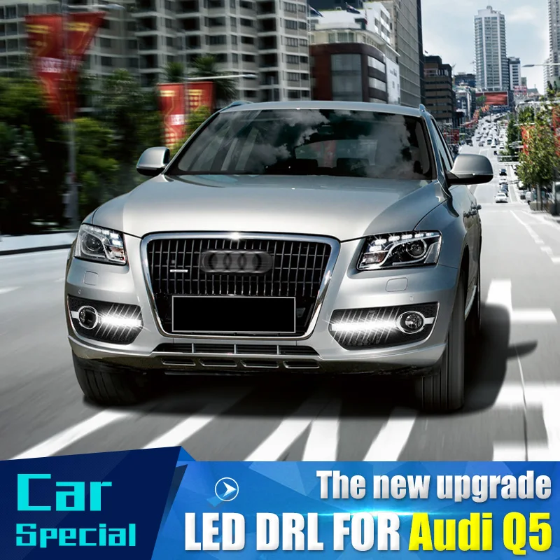 1 комплект для Audi Q5 2009 2010 2012 2013 дневной свет светодиодный льные светодиодные