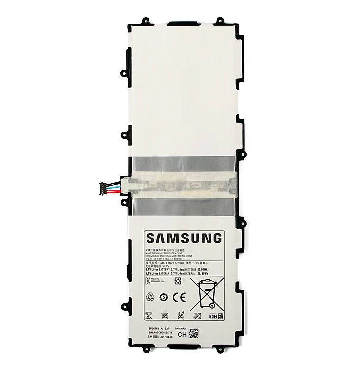 samsung SP3676B1A Батарея для Galaxy Note 10,1 GT-N8000 N8005 N8013 N8020 P7500 GT-P7510 P5100 P5113 7000 мА-ч