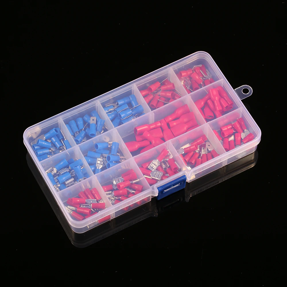 Auto Marine Pre Insulated Terminal Assortment With Tool 175 Piece Kit