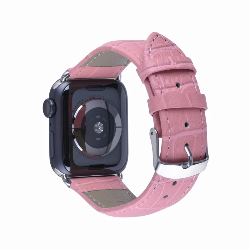 Ремешок Mling из натуральной кожи для Apple Watch Band 3 2 1 38 мм 42 мм сменный ремешок для iWatch 4 40 мм 44 мм браслет для наручных часов