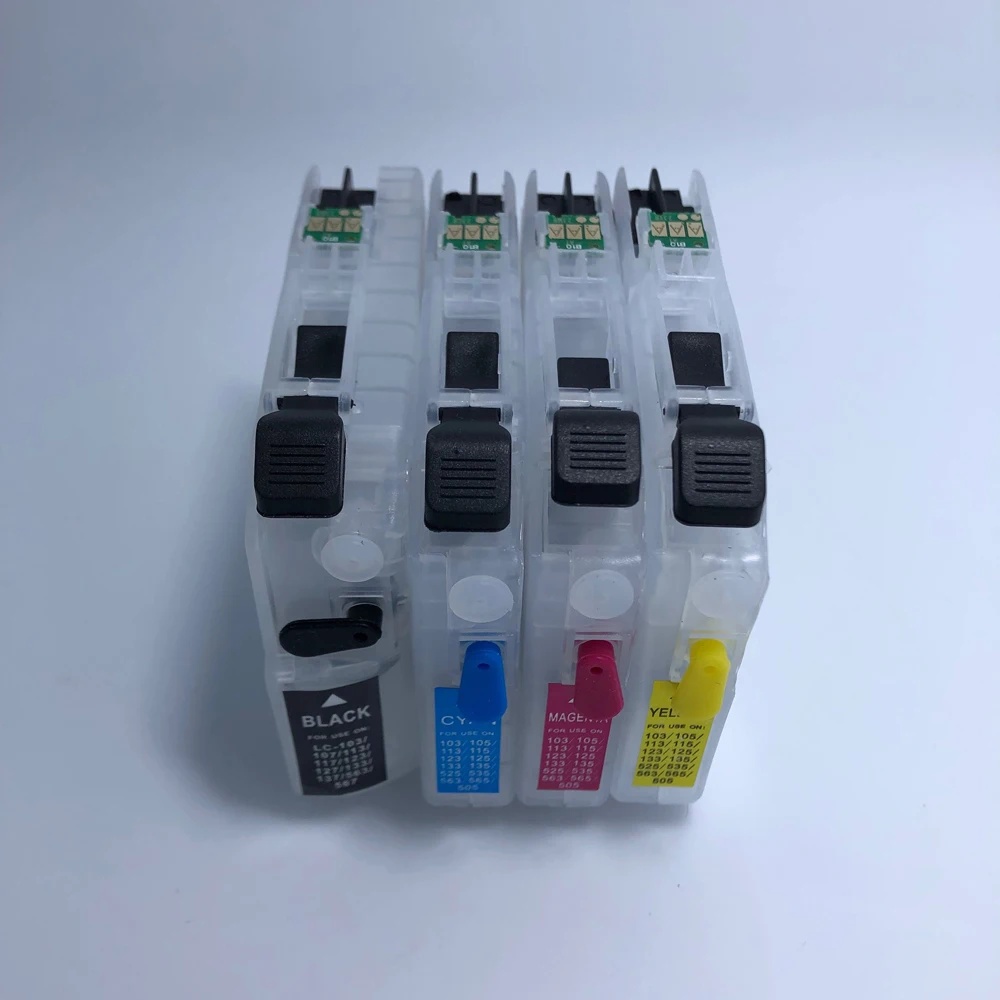 YOTAT пустой Заправляемый картридж с чернилами LC123|ink cartridge|refillable ink cartridgesempty refillable