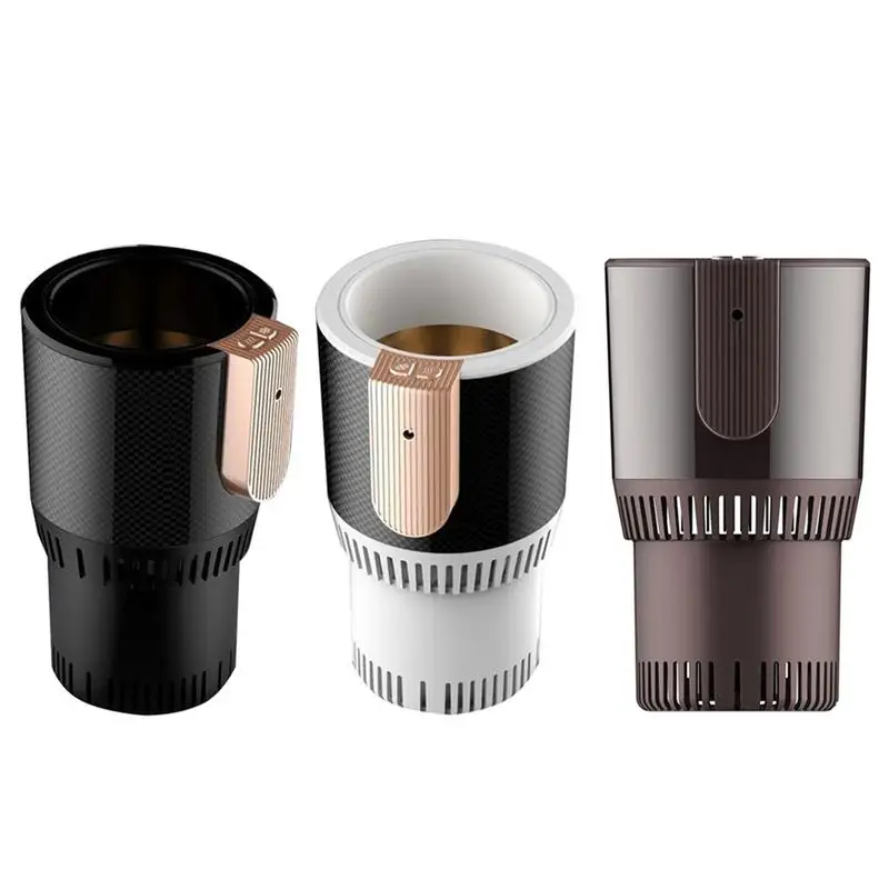 

DC 12V Car Heating Cooling Cup 2-in-1 Car Office Cup Warmer Cooler Smart Car Cup Mug Holder Tumbler Cooling Beverage Drinks Cans