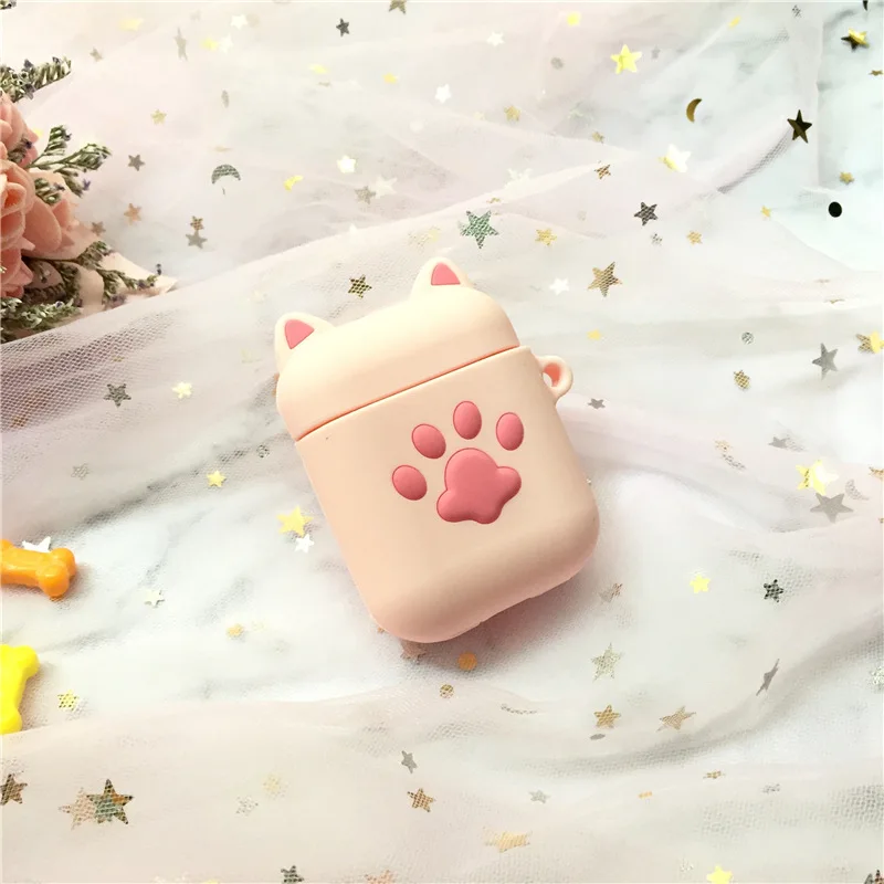 

Cartoon silicone for apple airpods cover Bluetooth headset wireless charging box cute airpod silicone case wholesale