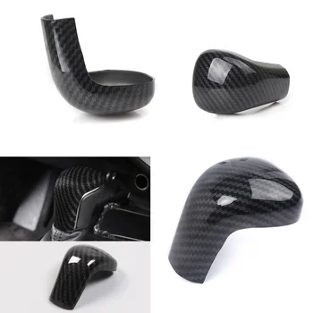 

For Toyota Camry 2018 Carbon Fiber Styling Gear Shift Head Knob Interior Protector Decoration Cover Trim