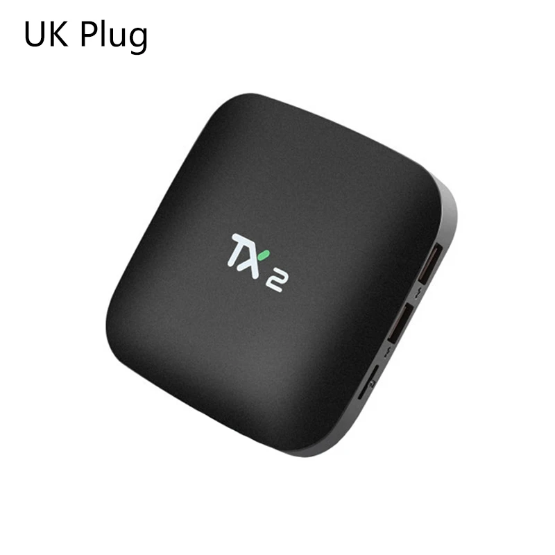 FULL 2018 TX2 2 ГБ + 16 Гб Rockchip RK3229 Android 6 0 TV BOX WiFi медиаплеер UK Plug|ТВ-приставки и