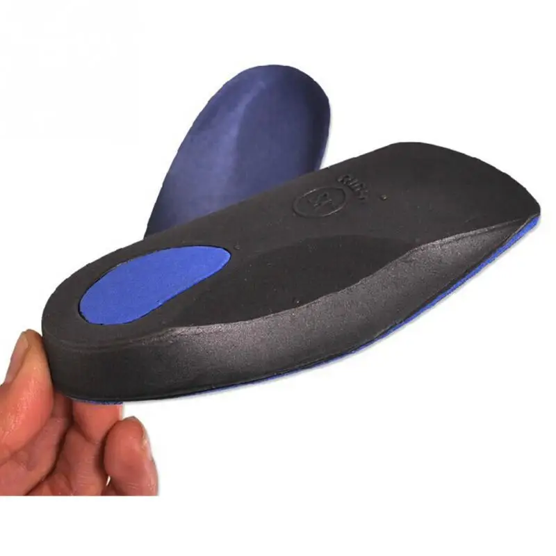 Unisex Insoles Foot Arch Half Pad Correction 3/4 Orthotic Arch Support Insole Shoe Cushion Pad Running Feet Pronation Fallen