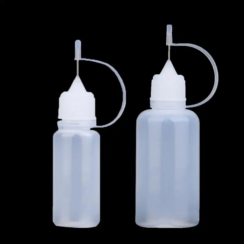 

3PCS Pinhole Bottle Plastic Glue Applicator Squeeze Bottle DIY Scrapbooking Paper Craft Tool #SO