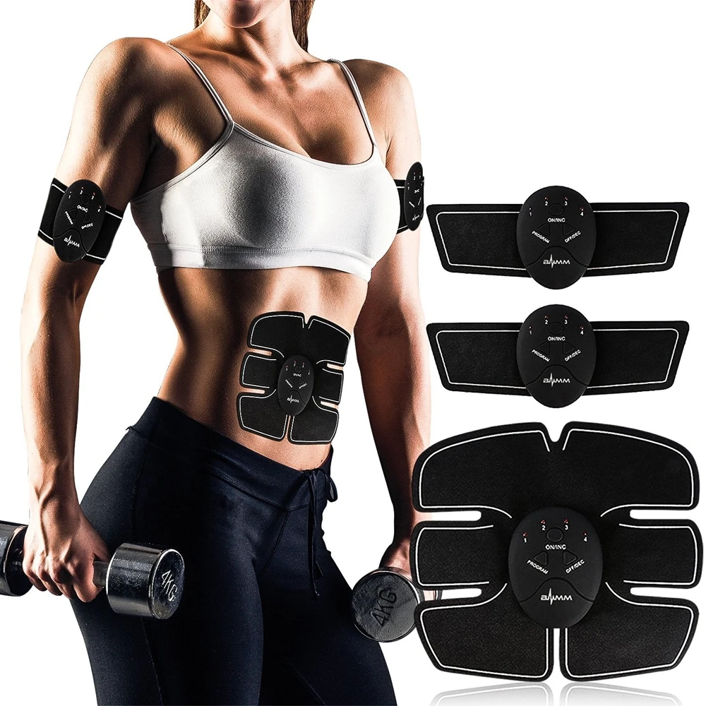 Muscle Toner and Abs Stimulator EMS Abdominal Trainer Electronic Wireless Toniin Integrated