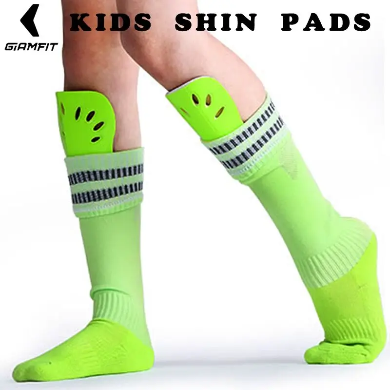 

Kids Soccer Shin Pads Sports Shin Protector Leg Support Safety Plate Soft Knee Football Shin Guard Pads Protective Gear Guard