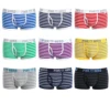 PINKHERO – Boxer en coton imprimé rayé pour homme, Boxer respirant coloré, culotte confortable de haute qualité ► Photo 1/6