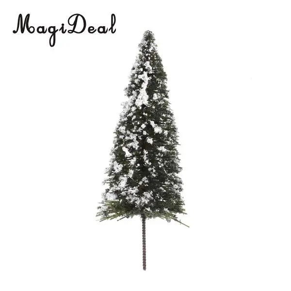 MagiDeal 10 шт. 1/150 белый темно зеленый пейзаж пейзажная модель кедровые деревья для