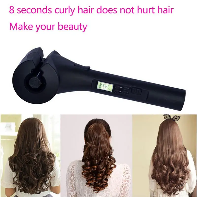 

LCD Screen Automatic Hair Curler Heating Hair Care Styling Tools Tourmaline Ceramic Wave Hair Curling Hairstyler
