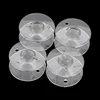 10Pcs Clear Empty Bobbins Plastic Spools for Sewing Machine Sewing Threads Empty Bobbins Home Sewing Accessories ► Photo 3/6