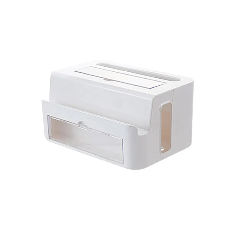 

Home Storage Multi-Function Pen Holder Plug Storage Box Desktop Power Outlet Finishing Box Wire Box