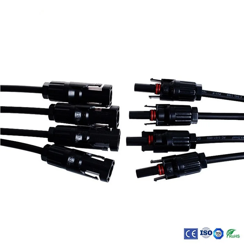 Solar Connector Connection Female Male Solar Tool Y Type With Wire Cable Wire pv PARALLEL BRANCH CONNECTORSY Branch Pane solar panel connector cable
