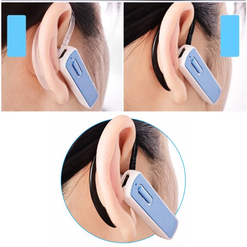 100pcs 50pairs Earphone Clip Hook Earhook Headphone Ear hook hanger for Bluetooth Headset 6 0mm 7 0mm 8 0mm 9 0mm