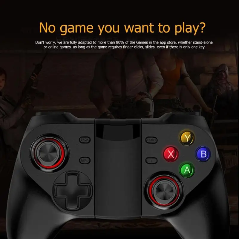 Mobile Trigger Joystick Gaming Pad Wireless Game Pad Bluetooth Gamepad Pubg Controller For iOS/Android/For PS3/PC/Smart TV