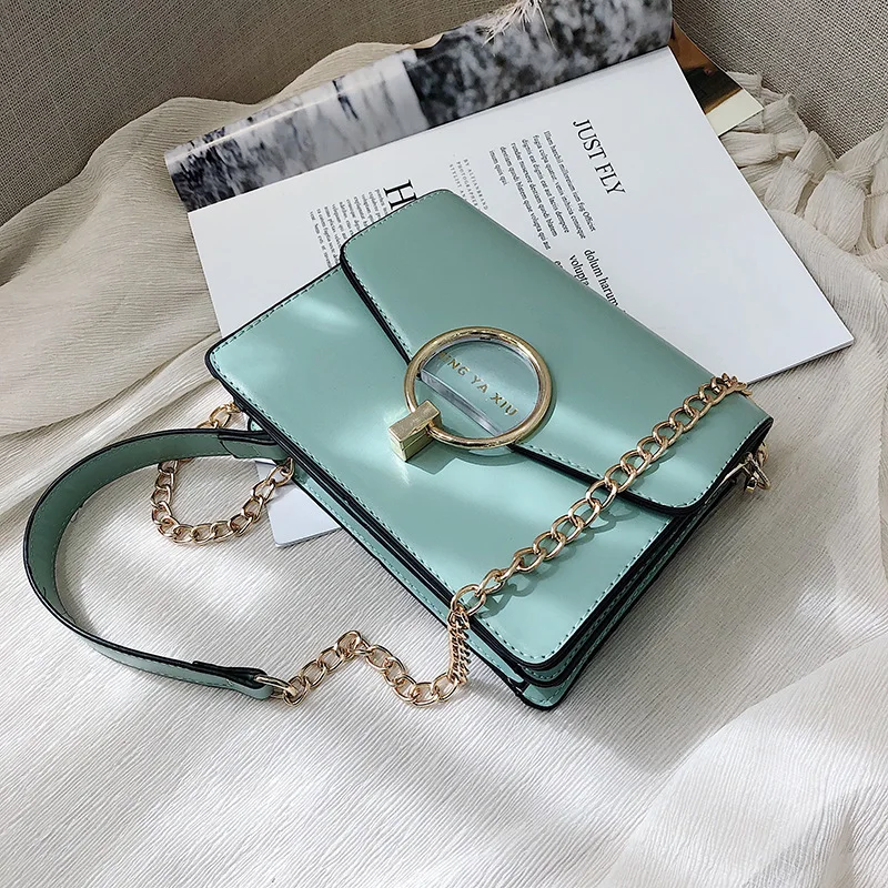 

Luxury Brand Crossbody Bags For Women 2019 High Quality PU Leather Female Designer Handbags Ladies Chains Shoulder Messenger Bag