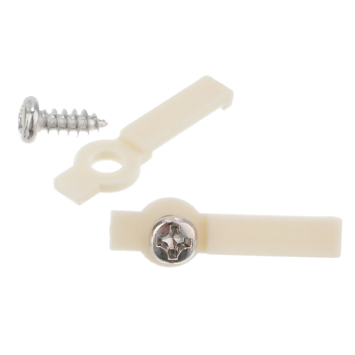 

100Pcs Strip Light Mounting Bracket Fixing Clip LED Light Strip Connector With Screws For 5050 3528 LED Strip Light
