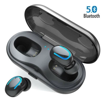 

Bluetooth 5.0 In Ear Binaural TWS Bluetooth Headset Sports Waterproof Ear Hook Wireless Headphone Earbuds Mini Earphone