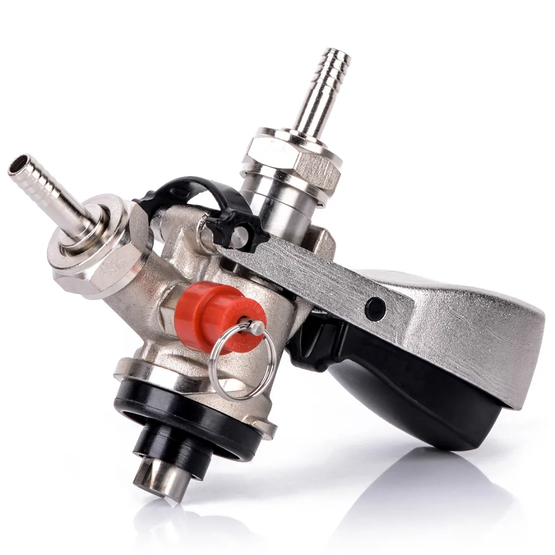 

Stainless Steel S-type Keg Coupler Draft Beer Dispenser Homebrew Beer Keg Tap For Wine Brew Bar Beer Equipment Tools