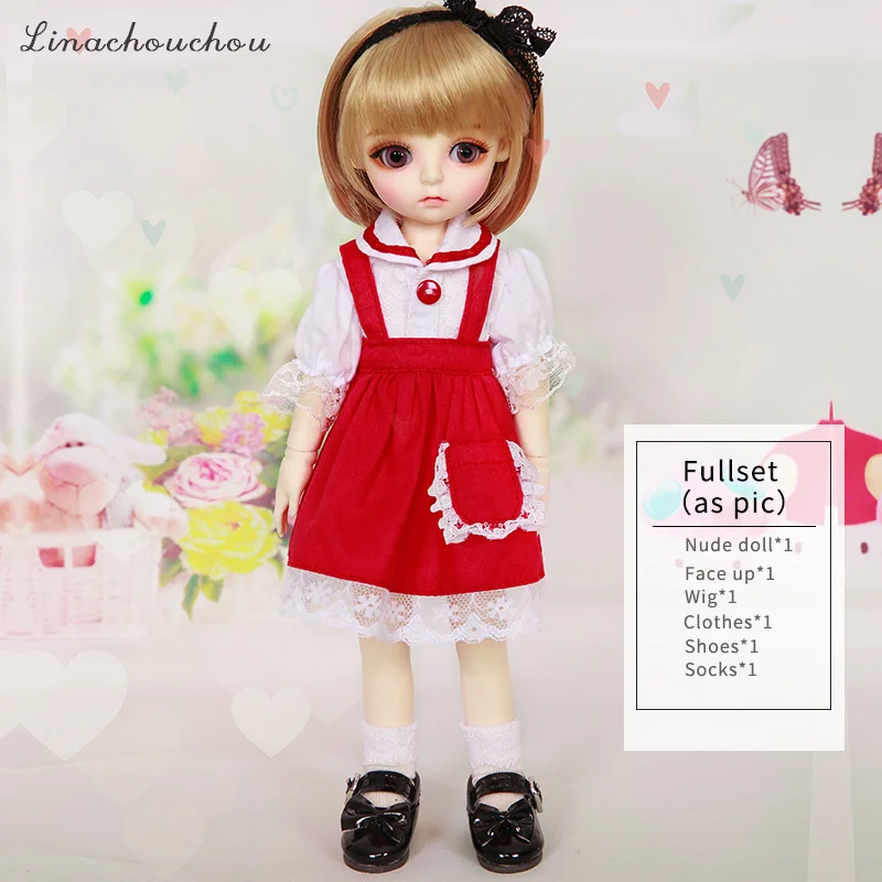 LinaChouchou Miu хлопок конфеты крем Хлоя Дейзи 1/6 BJD SD Кукла Смола Модель Fullset посылка