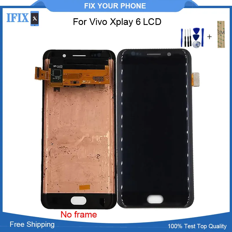 

For Vivo Xplay6 Xplay 6 2k LCD Display Touch Screen Digitizer Assembly Replacement Parts For Vivo Xplay6 LCD