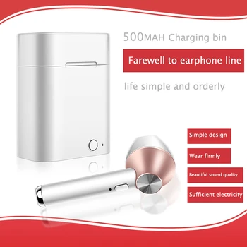 

L012 wireless headphones Bluetooth4.2 unilateral mini stereo charging box Exemption from postage games driving computers