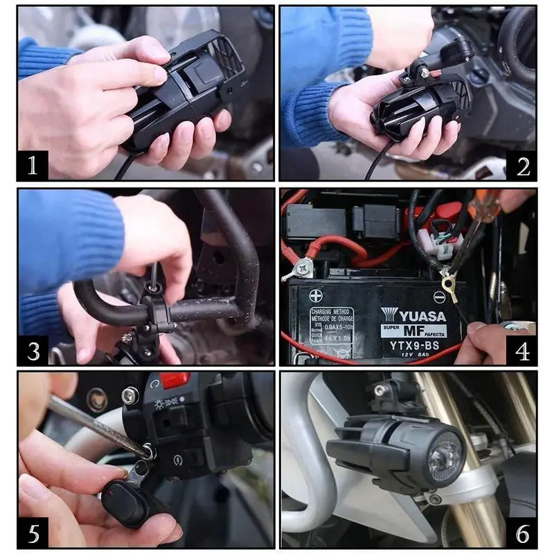 Комплект мотоциклетных противотуманных фар для BMW R1200GS F800GS| |