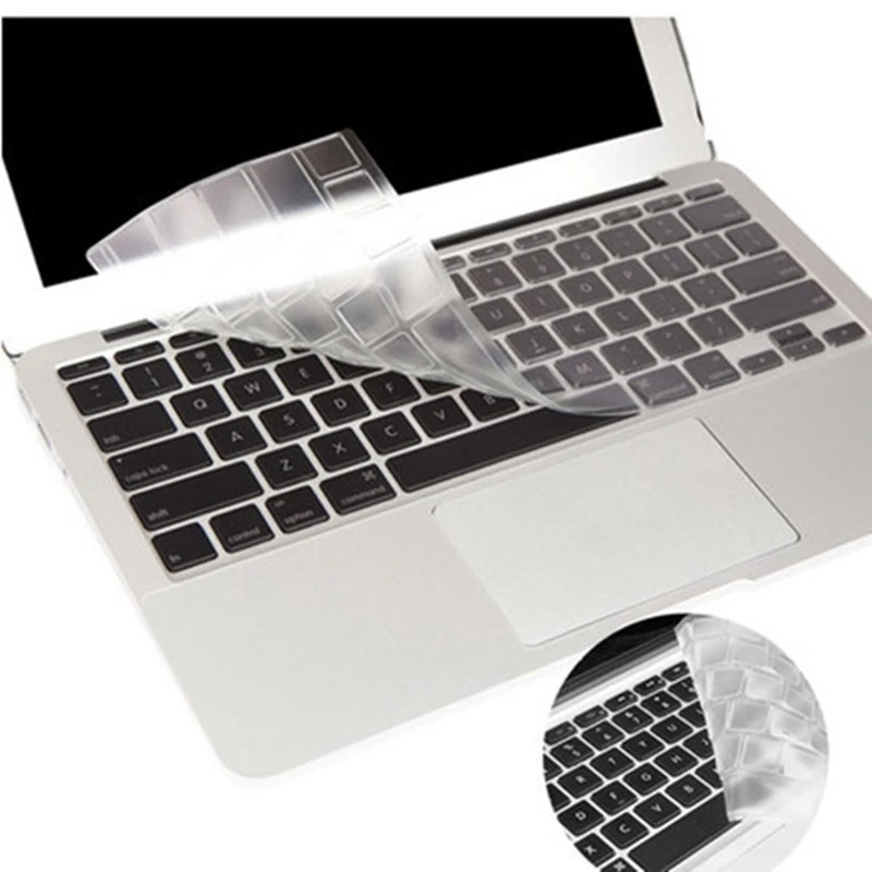 5Pcs New EU/UK Silicon Keyboard Cover Skin Protector for Apple For Macbook Pro 13 15 17 Air 13 Laptop Accessories 5Pcs New EU/UK Silicon Keyboard Cover Skin Protector for Apple For Macbook Pro 13 15 17 Air 13 Laptop Accessories