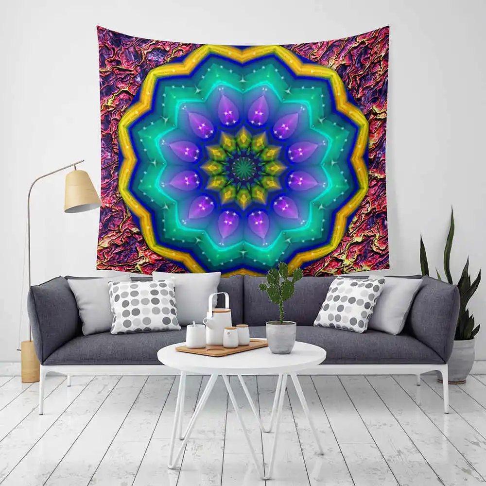 Hippie Mandala Wall Hanging Tapestry Green Succulents 3D Flower Art Carpet Yoga Mat Boho Decorative Blanket For Home Decor Hippie Mandala Wall Hanging Tapestry Green Succulents 3D Flower Art Carpet Yoga Mat Boho Decorative Blanket For Home Decor