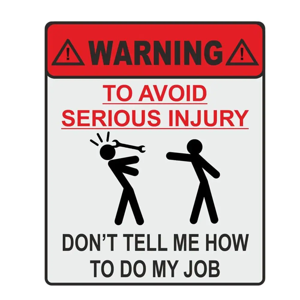 

Car Sticker Reflective Safety Warning Sticker Warning TO AVOID SERIOUS INJURY Waterproof Dust-proof Wholesale Purchasing