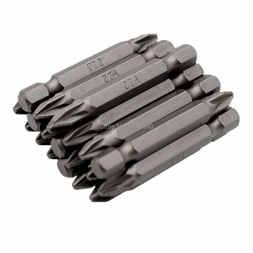 Pozidriv Screwdriver 20 Piece Set 50mm PZ2 Impact Screwdriver Insert